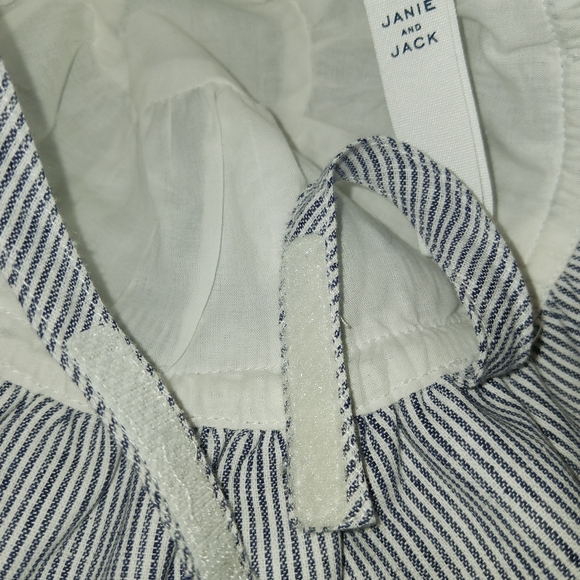 Janie and Jack Newborn (0-3 months) Blue/ White hat - Picture 6 of 6